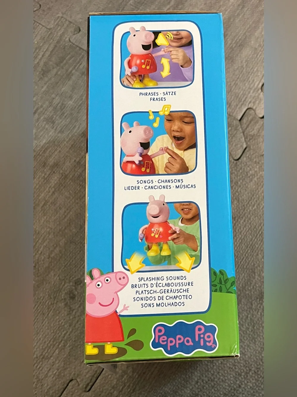 Hasbro Peppa Pig Talk & Sing Peppa Interactive Toy w/ Mic, 50+ Sounds
